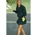 Nwt ADIDAS Stella McCartney Tennis Skirt Pleated M Medium Gray