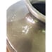 VINTAGE ASIAN MIXED METAL ETCHED LACQUERED FINISH VASE, FLYING CRANES MOTIF 10