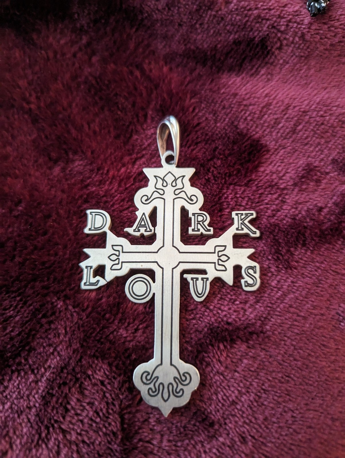 Dark Lotus pendant