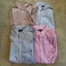 Ralph Lauren Shirt Mens 18.5 38/39 Tall Long Sleeve Button Down Cotton Lot