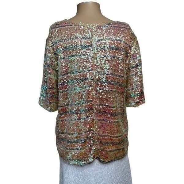NWT Alcoolique sequined top