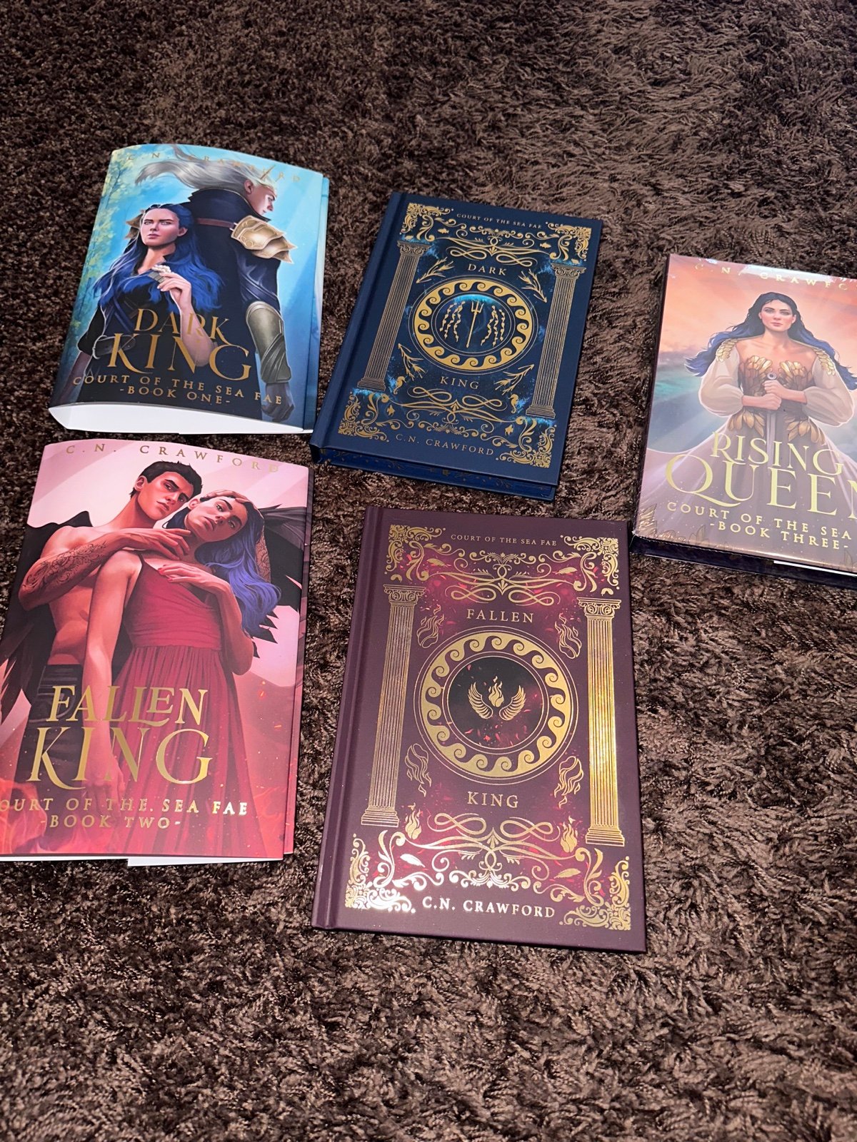 Dark King (Court of the Sea Fae) by C N Crawford ARCANE SOCIETY SPECIAL EDITIONS