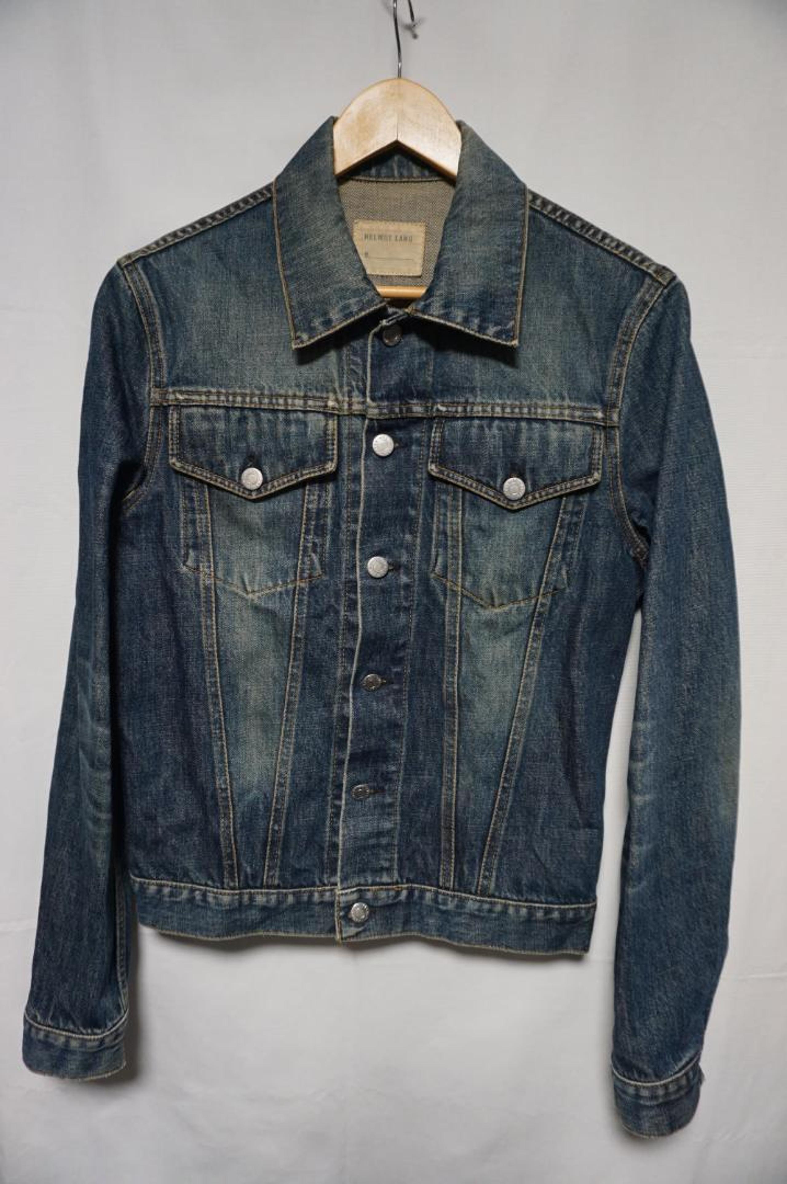 HELMUT LANG Denim Jacket Slim 44