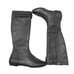 Maxstudio.com Black Draping Leather Boot - Women