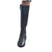 Maxstudio.com Black Draping Leather Boot - Women