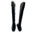 Maxstudio.com Black Draping Leather Boot - Women