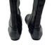 Maxstudio.com Black Draping Leather Boot - Women