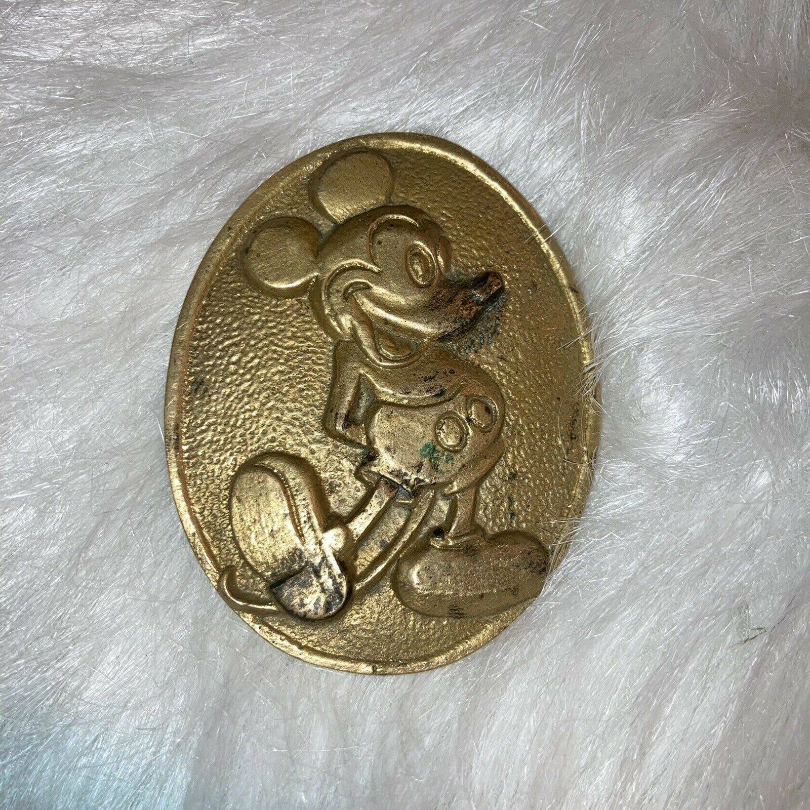 mickey mouse belt buckle