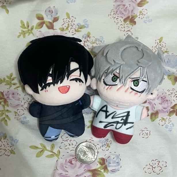 Alien Stage ALNST Ivantill Ivan Till Fanmade Plush Plushie Nui Doll Set
