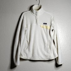 Patagonia women's snap T fleece jacket sz L