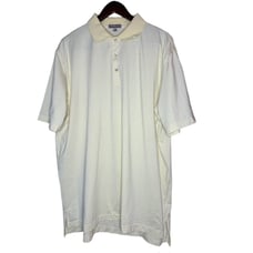 Peter Millar Summer Comfort Men's Yellow Polo Size XL