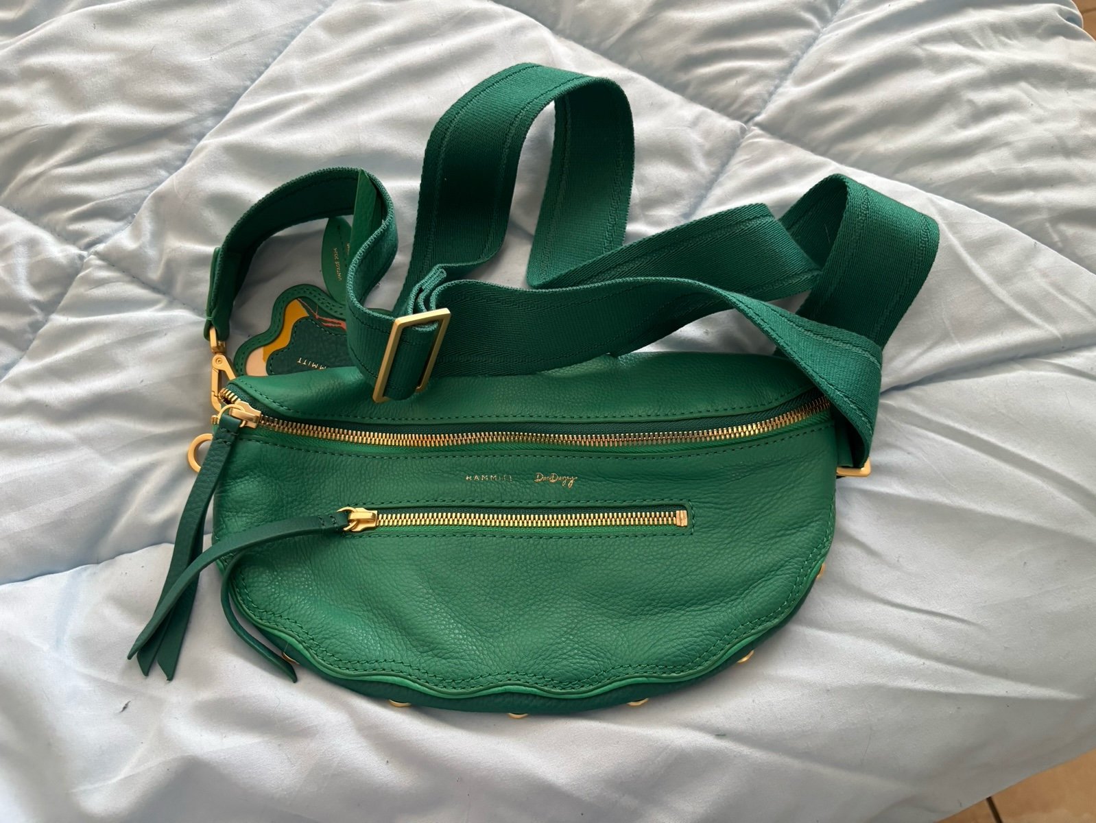 Limited edition Hammitt green fanny pack