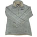 Patagonia Women’s Small Better Sweater 1/4 Zip Light Blue Logo Outdoor Gorp Hike