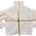 NWT J. Crew Women's Ivory Turtleneck Sweater Size S Bouclé Yarn Cozy Winter