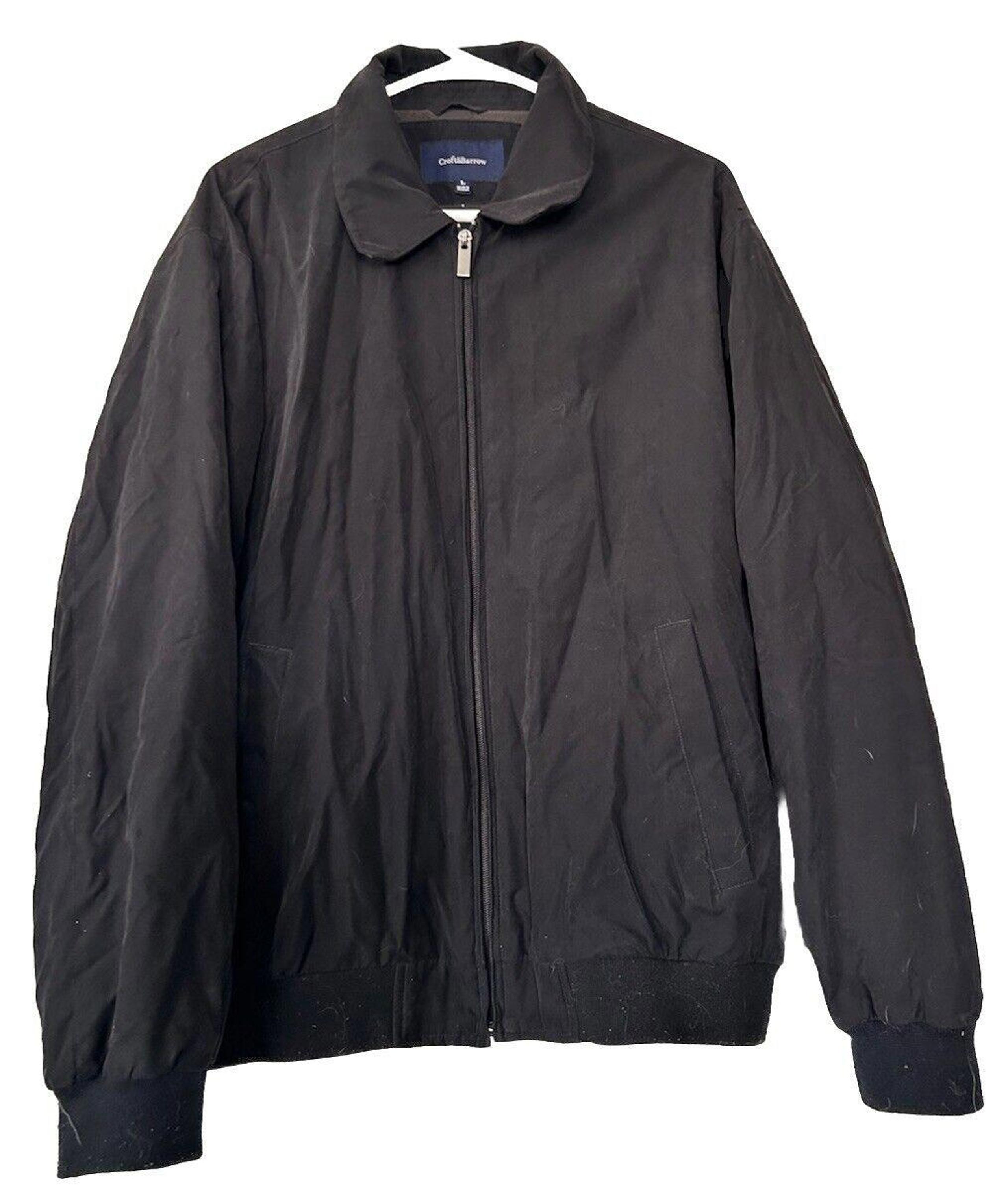 Croft & Barrow Blue Men's Large Zipper Type Jackets