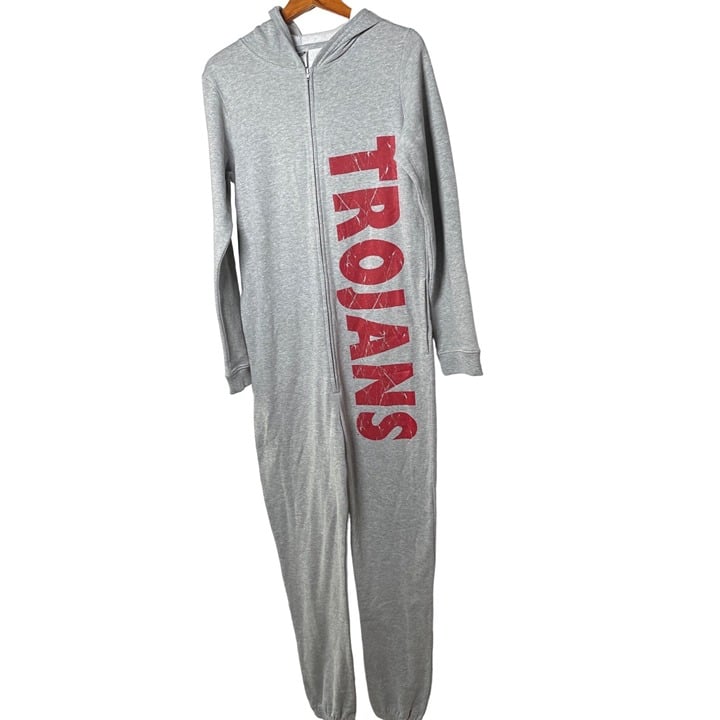 NWOT Concepts Sport USC TROJANS Fleece Sports Union Onesie Jumpsuit Men’s Sz S
