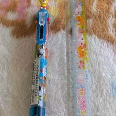 San-x vintage wanwanwanco wanko gakkou dogs school multi color pen w figure 3