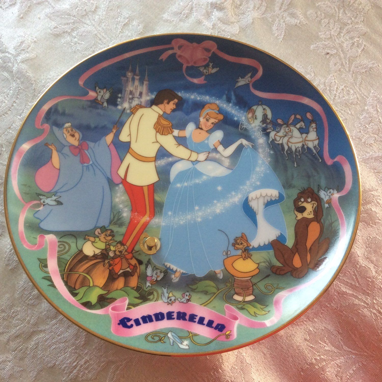 Cinderella Musical plate