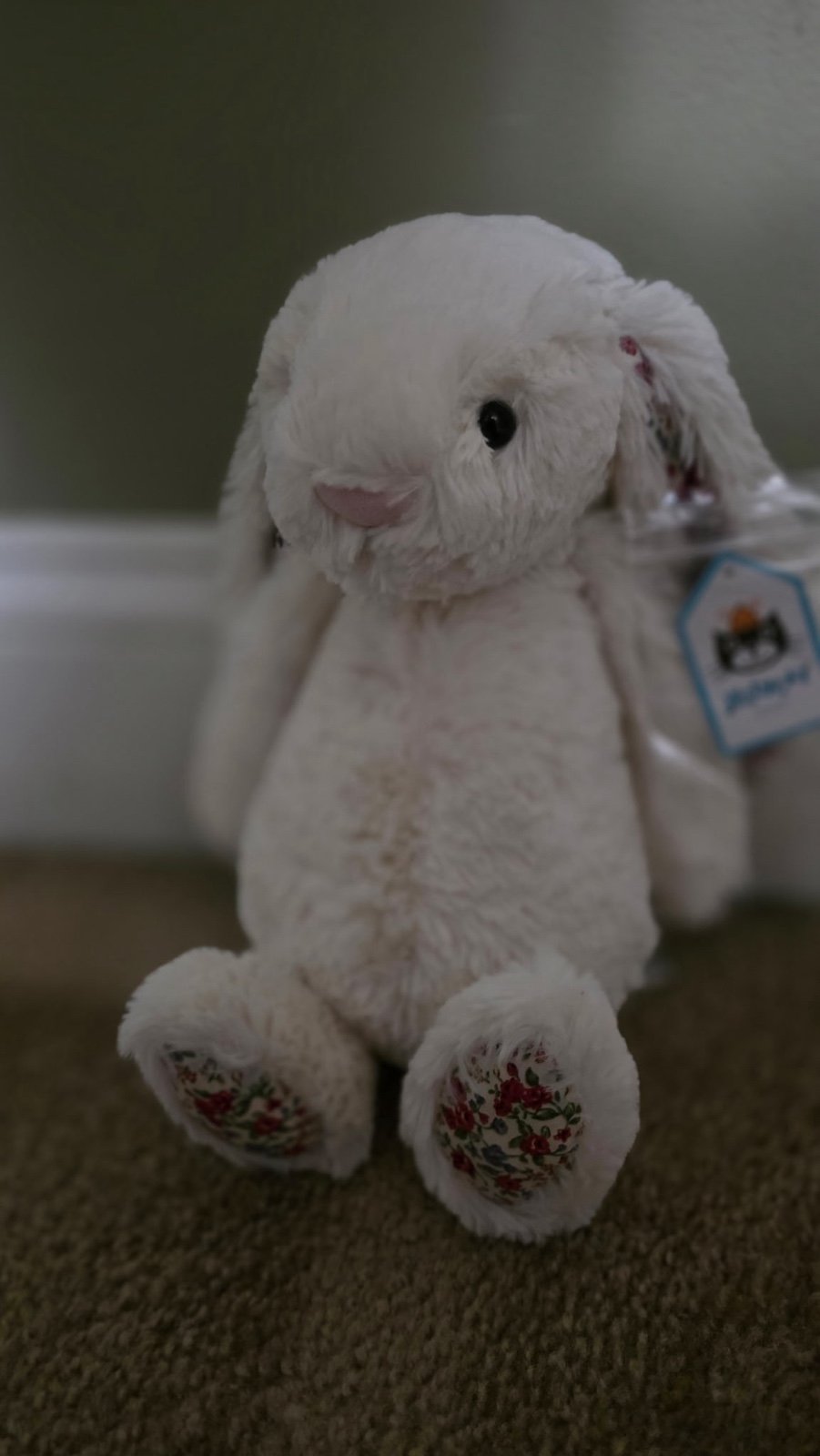Jellycat OG Medium Cream Blossom Bunny- Retired!