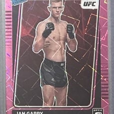 2022 Optic Ian Garry Pink Laser RC #’d 64/79 - 15-0 Now In UFC w/ Win Tonight!!