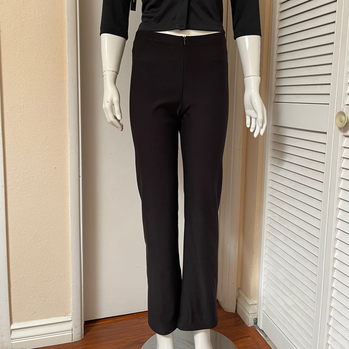 Nike zip front pants workout training gy