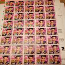 USPS Elvis Presley Stamps 29 Cent, 1992 MINT 2 Full Sheet of 40 Commemorative