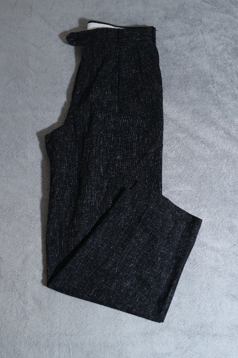 Barrage Black and White Wool Pants (33x30)