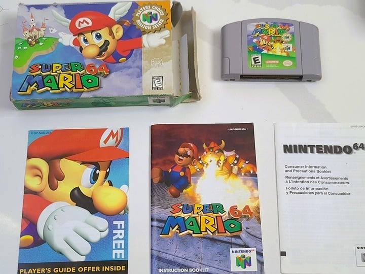 Super Mario 64 CIB Complete for Nintendo 64 (Player's Choice)