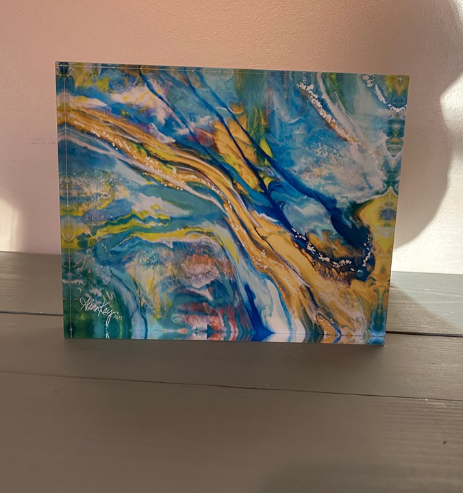 Alana Kay Acrylic Block Print