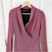 Zara Woman’s Houndstooth Blazer Dress Pink and Black