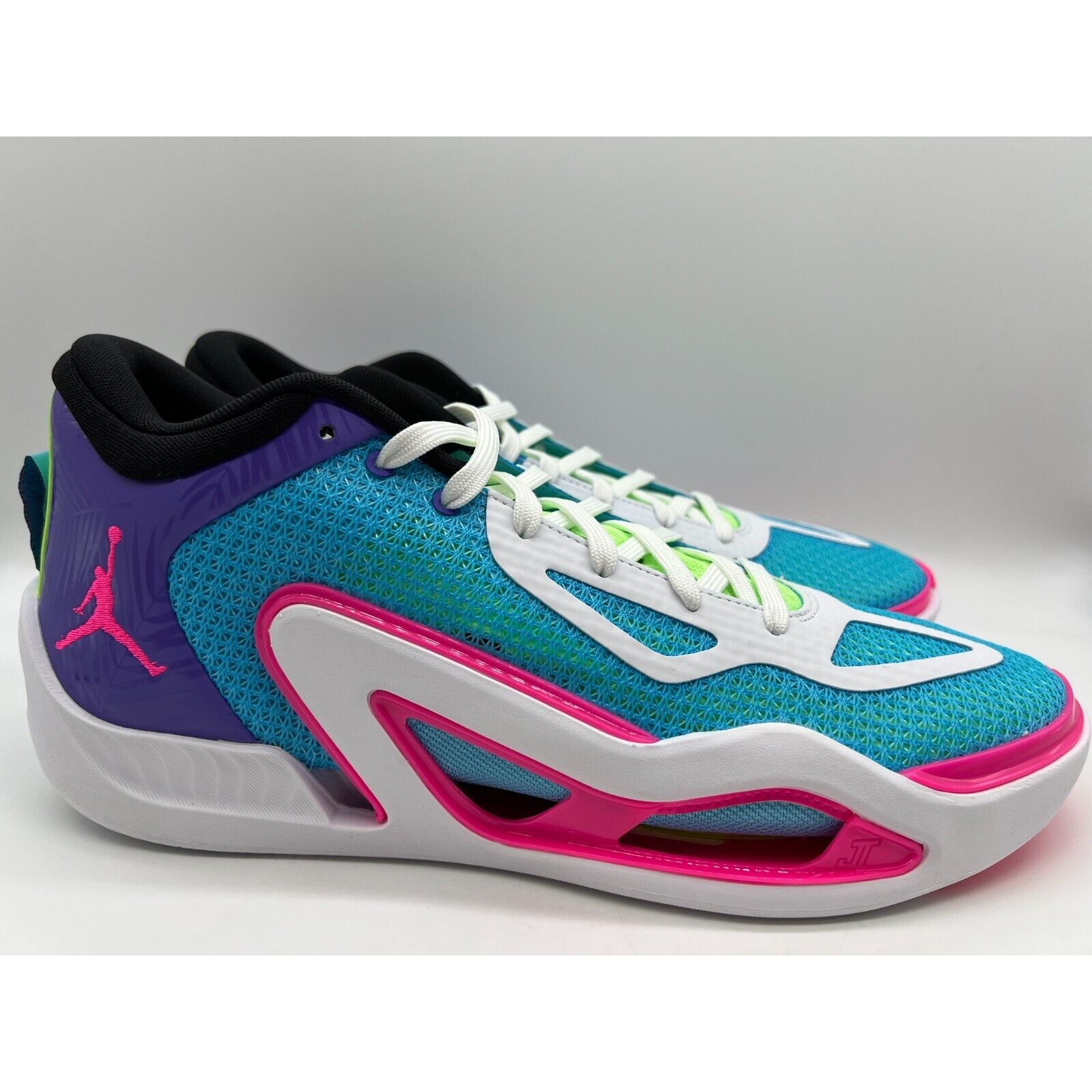 Jordan Tatum 1 Wave Runner Men's Lagoon Pulse/Pink Blast FV0169-400 Size 12