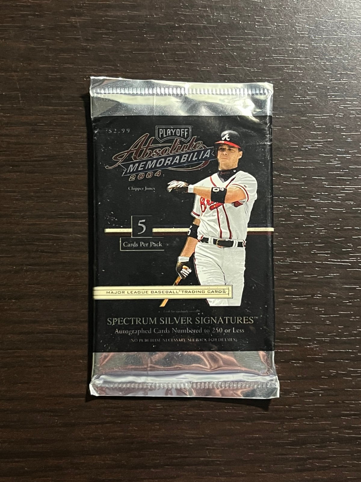 2004 Playoff Absolute Memorabilia Baseball SEALED PACK! Very RARE! HOF AUTOS?