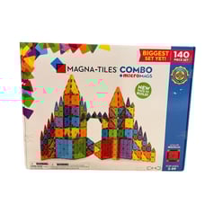 Magna-Tiles Combo Micro Mags Set 140pc Educational Building Toy New Sealed
