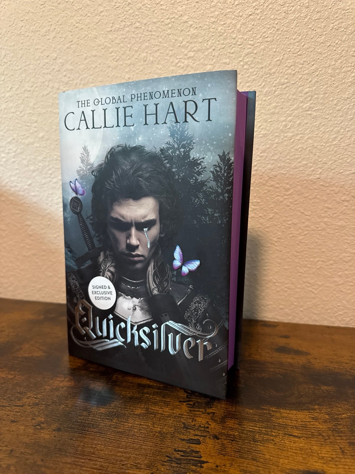 Waterstones: Quicksilver by Callie Hart (SIGNED)