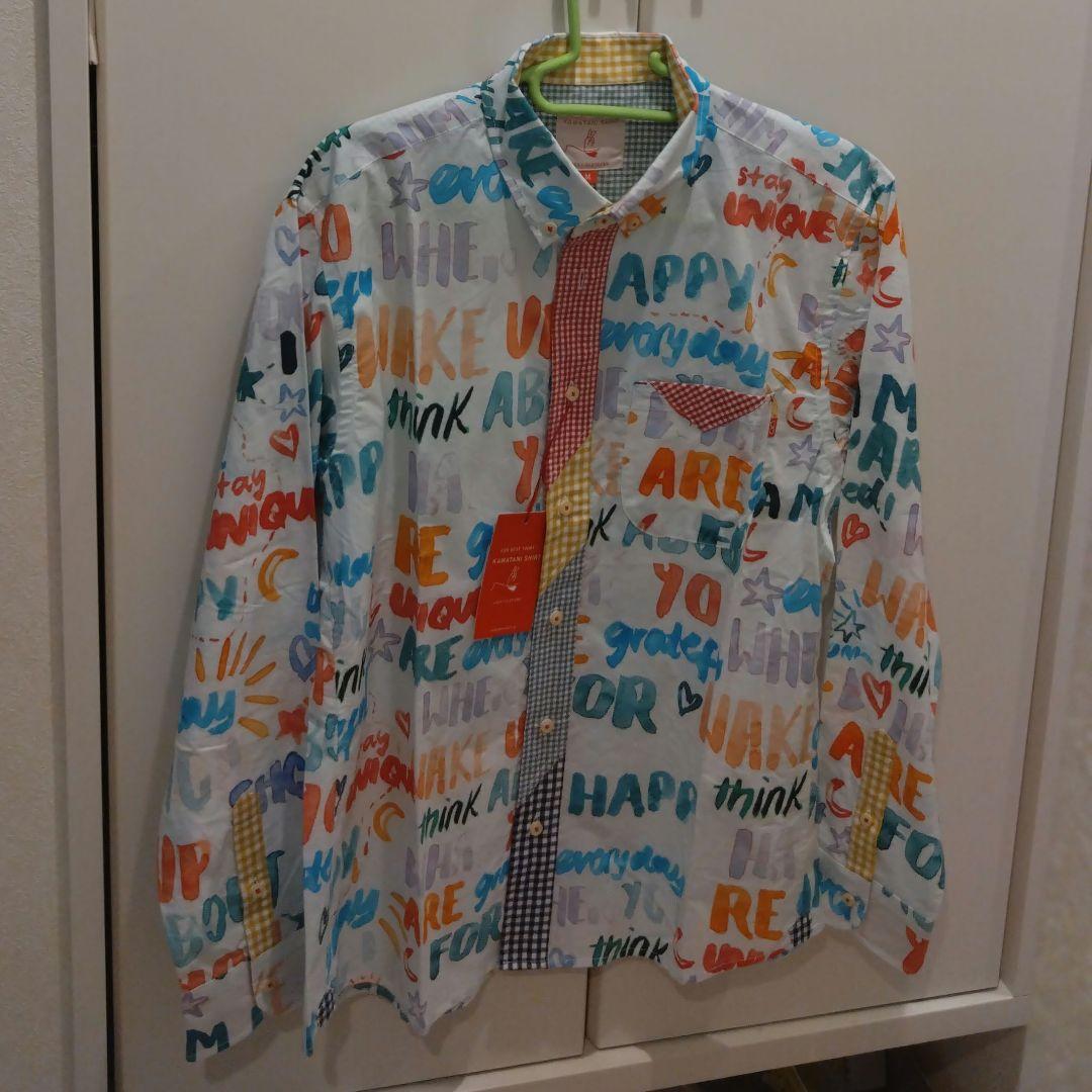 KAWATAMI Colorful Print Long Sleeve Shirt M