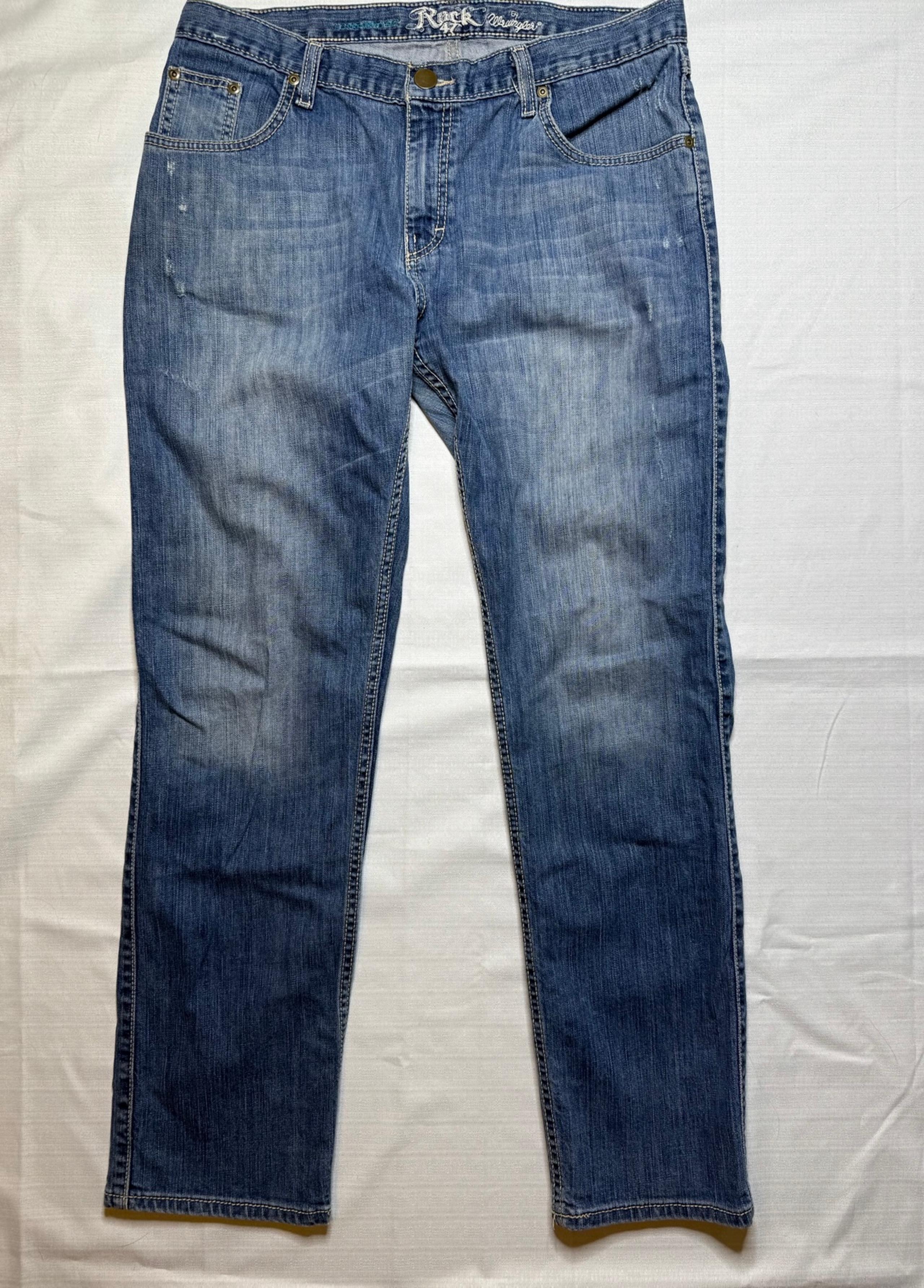 Rock '47 By Wrangler Women’s Straight Leg Denim Jeans Size 31