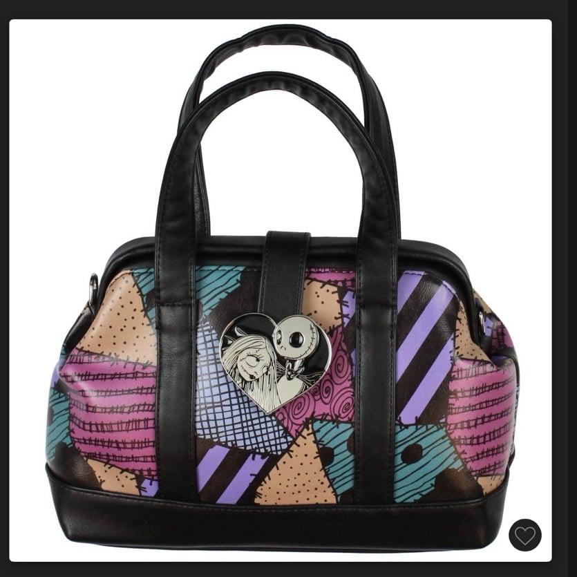 Disney Nightmare Before Christmas Design Satchel Handbag
