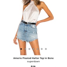 Revolve Superdown Halter Top