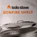 New Solo Stove Bonfire Shield Stainless Fire Pit Spark Protector Mesh Screen