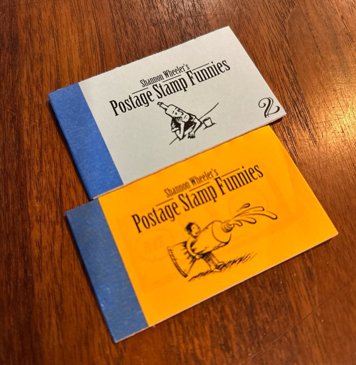 Shannon Wheeler’s Postage Stamp Funnies 1 & 2