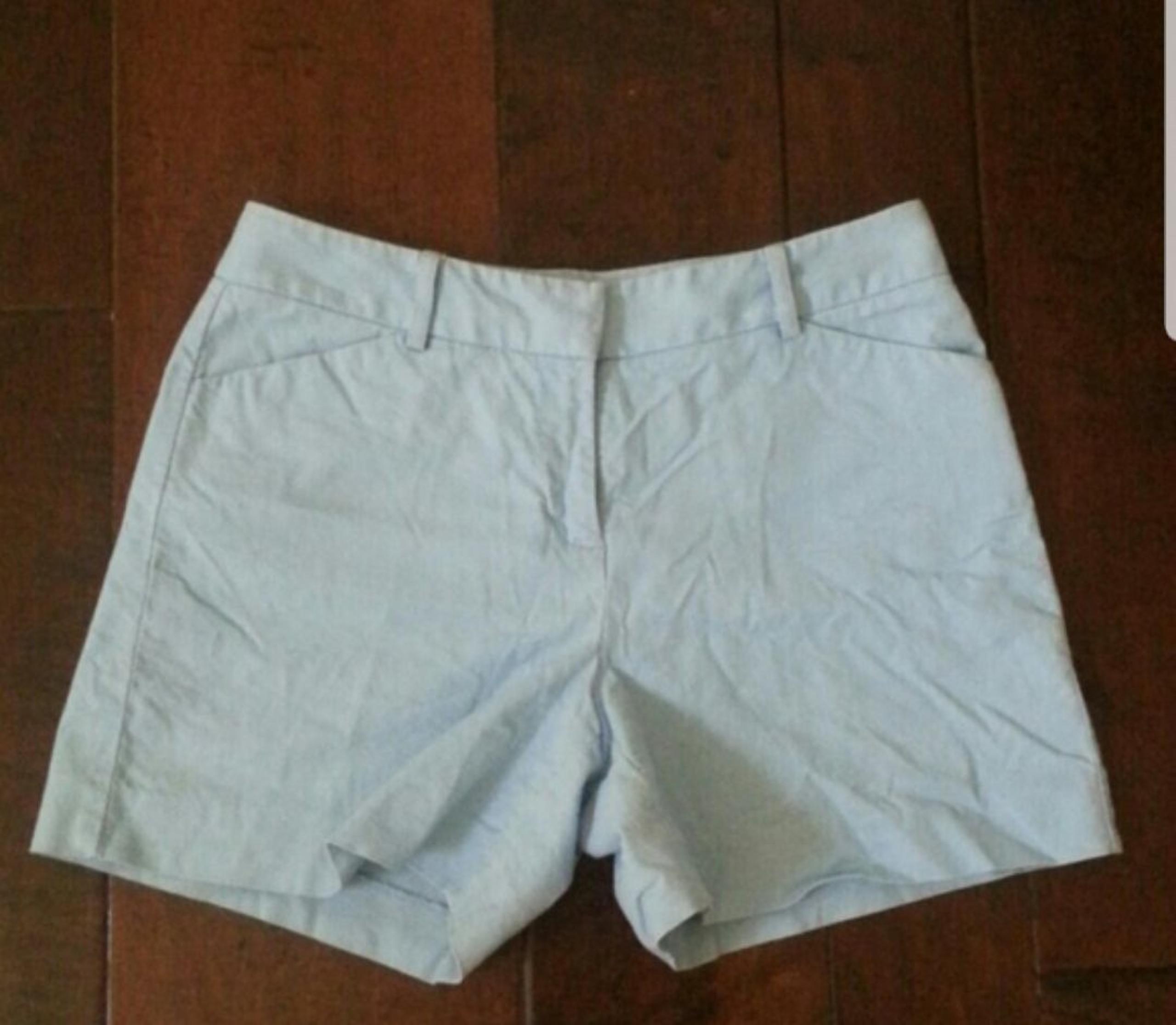 Ann taylor sky blue shorts