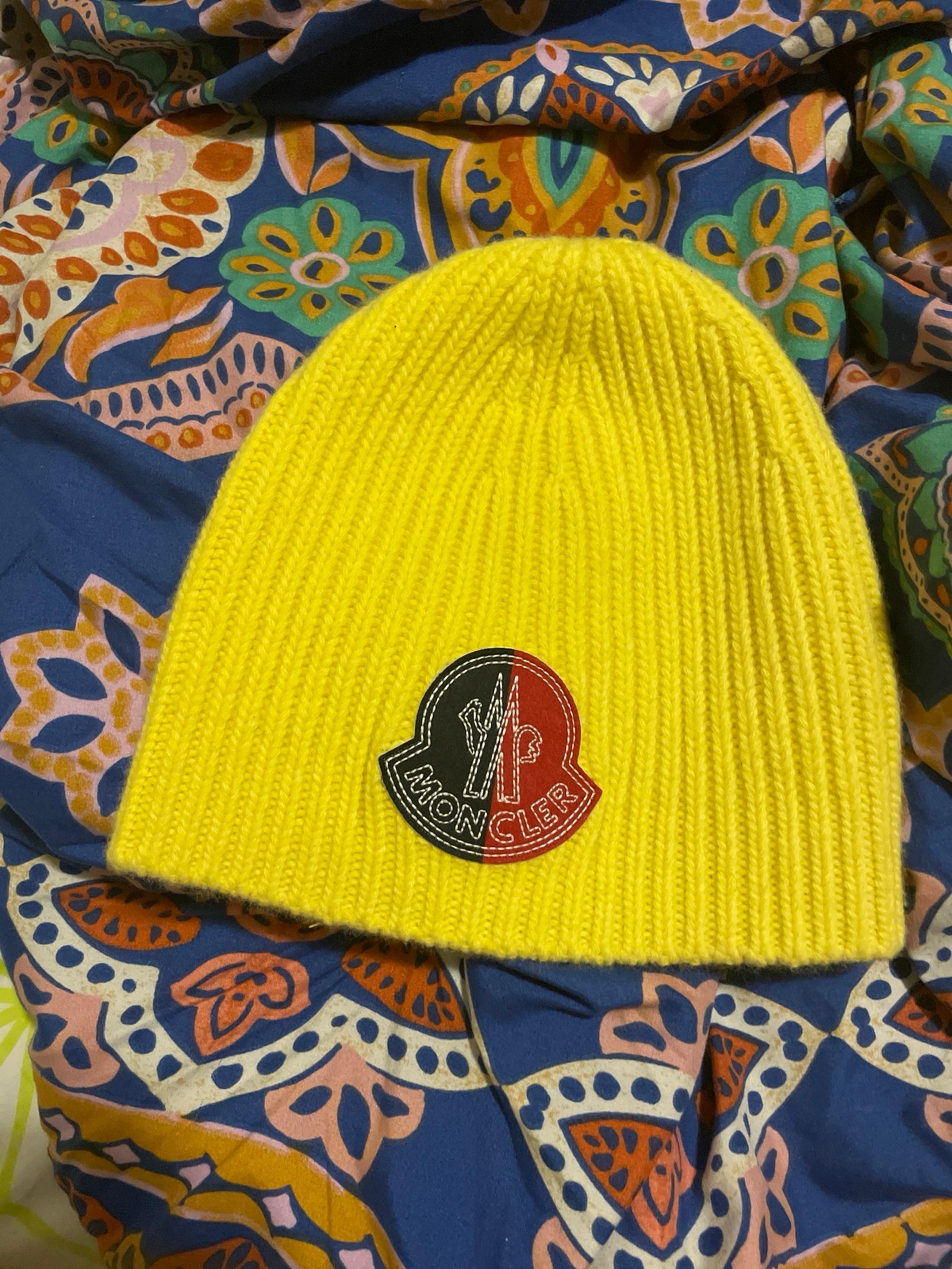 Moncler beanie hats for men