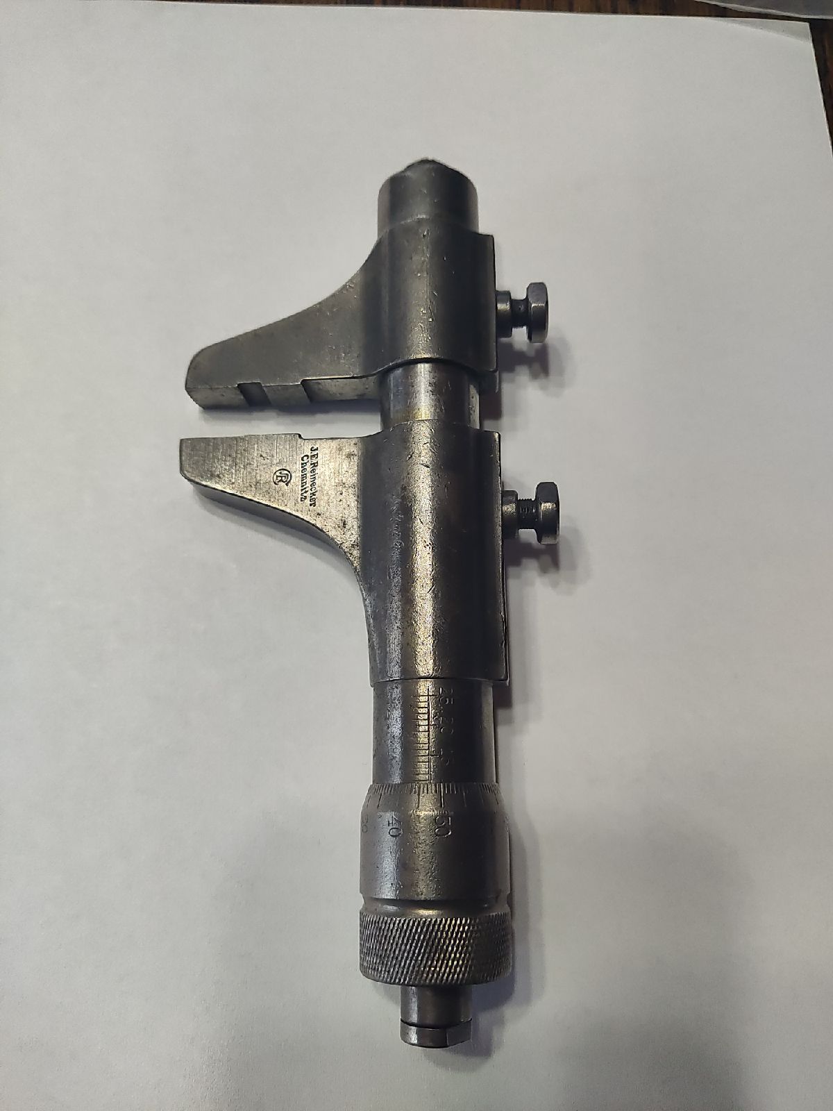 Vintage J.E. reinecker Chemnitz micro meter tool