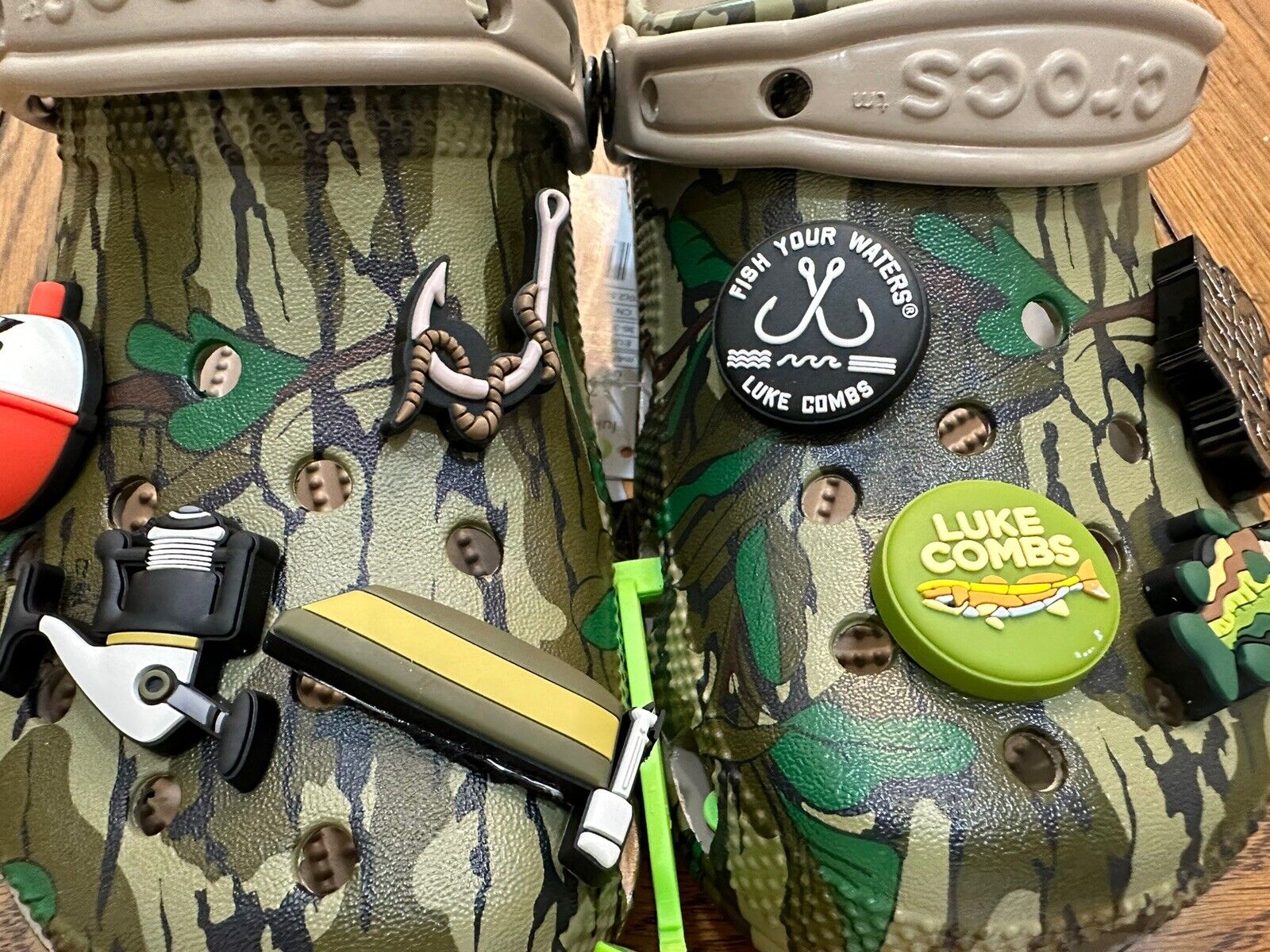 Luke Combs x Crocs Classic Clog Camo NEW M4/W6