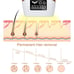 IPL Hair Removal Permanent Painless Laser Hair Remover Device for Women and Man
