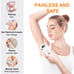 IPL Hair Removal Permanent Painless Laser Hair Remover Device for Women and Man