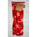 Christmas Gingerbread Man Candy Cane Throw Blanket Artisan Red 50x70 Baking NEW