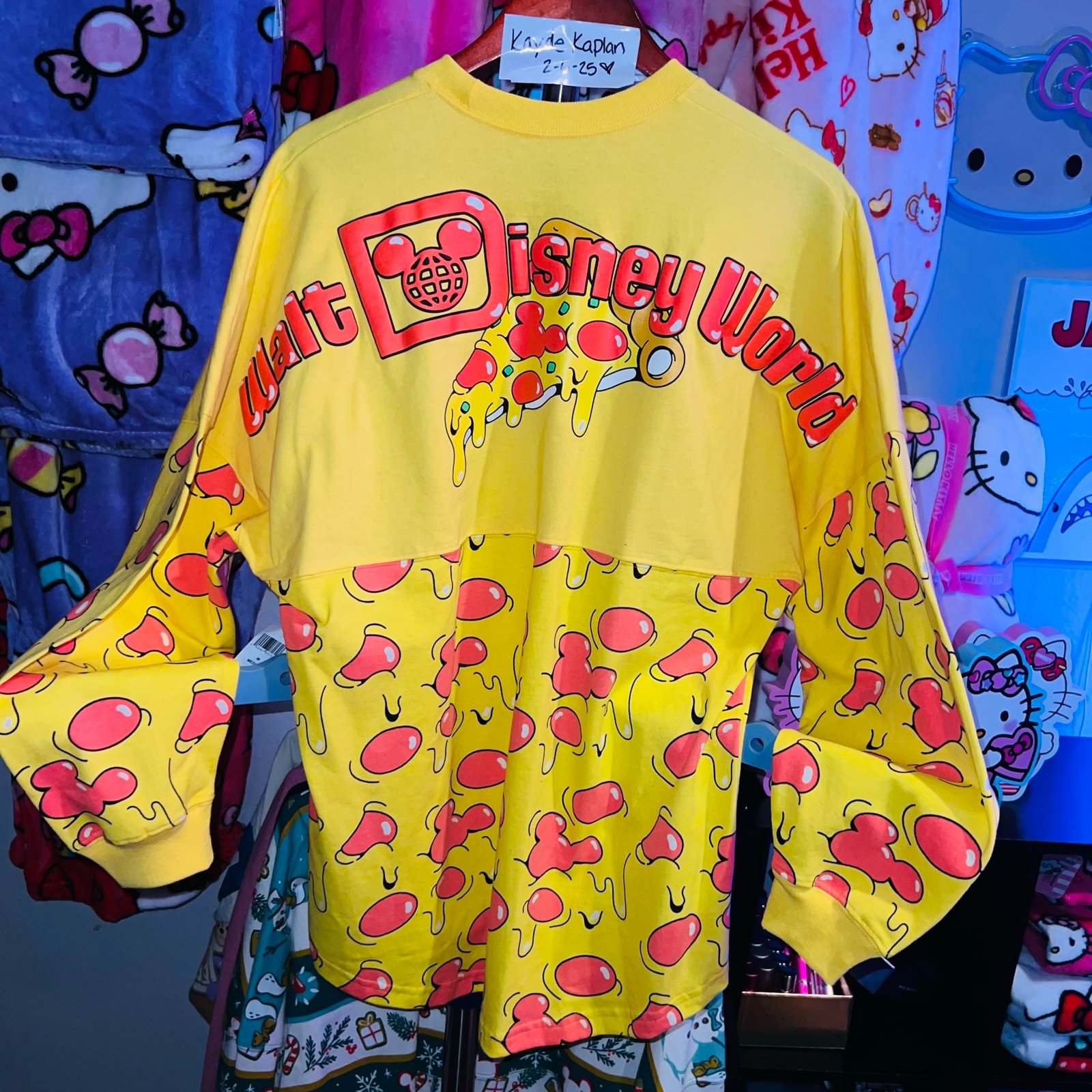 Disney Snacks Pizza Spirit Jersey