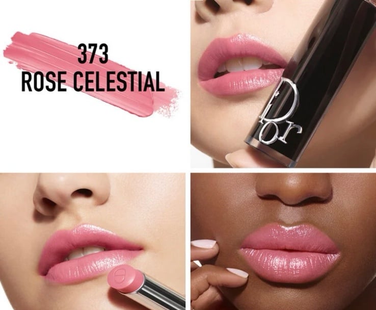 Dior Addict Shine Lipstick 373 Rose Celestial (pink)