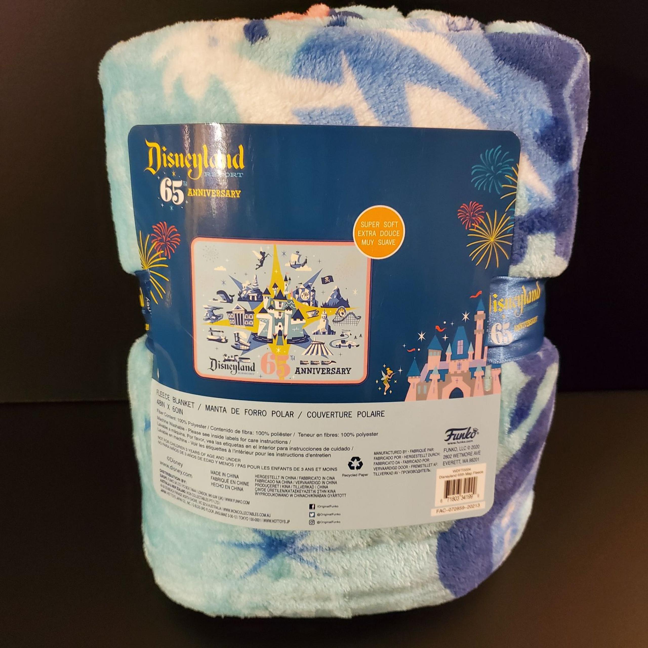 Disneyland 65th Anniversary Blanket